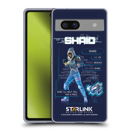 Starlink Battle for Atlas Character Art Shaid 2 Soft Gel Case for Google Pixel 7a