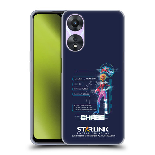 Starlink Battle for Atlas Character Art Chase Soft Gel Case for OPPO A78 5G