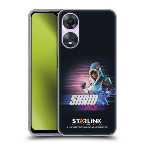 Starlink Battle for Atlas Character Art Shaid Soft Gel Case for OPPO A78 5G