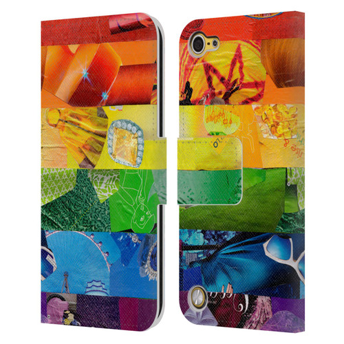 Artpoptart Flags LGBT Leather Book Wallet Case Cover For Apple iPod Touch 5G 5th Gen