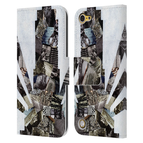 Artpoptart Travel Empire State Leather Book Wallet Case Cover For Apple iPod Touch 5G 5th Gen