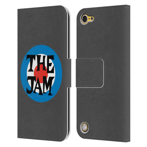 The Jam Key Art Target Logo Leather Book Wallet Case Cover For Apple iPod Touch 5G 5th Gen