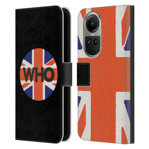 The Who 2019 Album UJ Circle Leather Book Wallet Case Cover For OPPO Reno10 5G / Reno10 Pro 5G