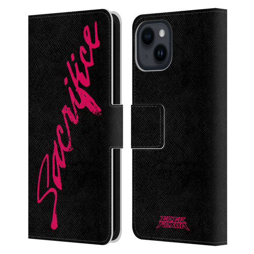 Bebe Rexha Key Art Sacrifice Leather Book Wallet Case Cover For Apple iPhone 15