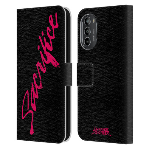 Bebe Rexha Key Art Sacrifice Leather Book Wallet Case Cover For Motorola Moto G82 5G