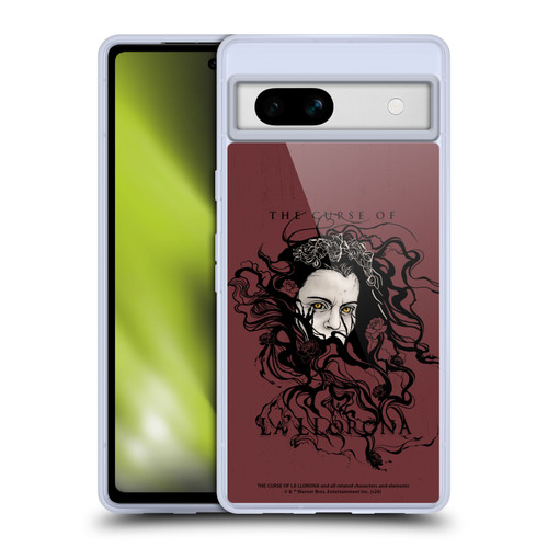 The Curse Of La Llorona Graphics Weeping Lady Soft Gel Case for Google Pixel 7a