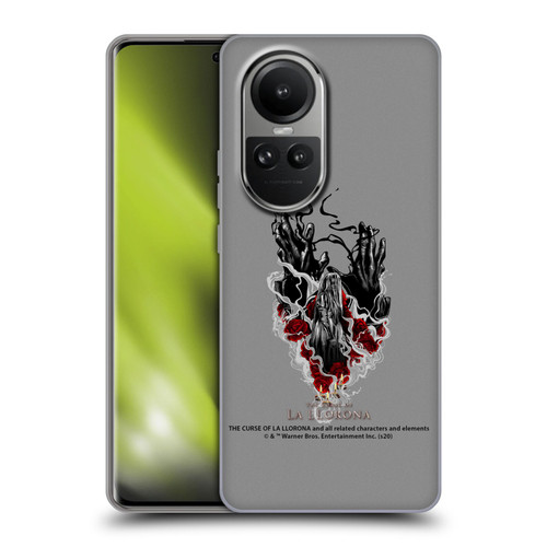 The Curse Of La Llorona Graphics Hands Soft Gel Case for OPPO Reno10 5G / Reno10 Pro 5G