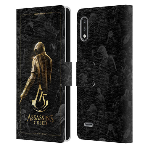 Assassin's Creed 15th Anniversary Graphics Key Art Leather Book Wallet Case Cover For LG K22