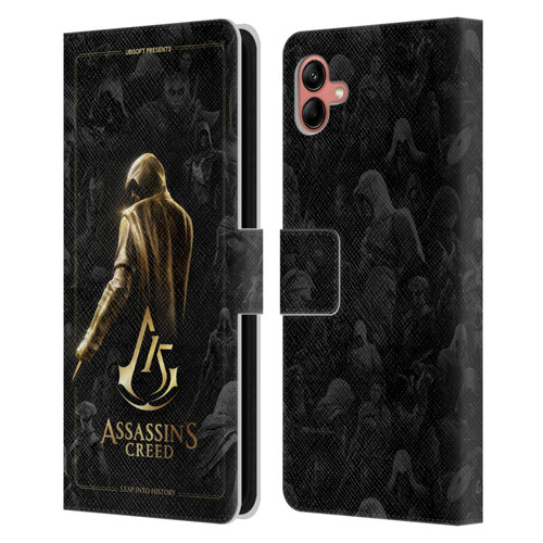 Assassin's Creed 15th Anniversary Graphics Key Art Leather Book Wallet Case Cover For Samsung Galaxy A04 (2022)