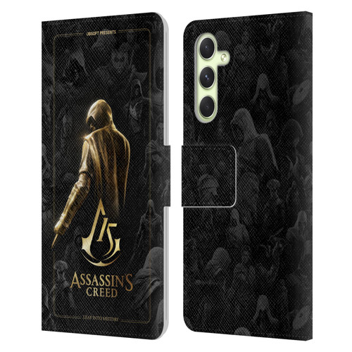 Assassin's Creed 15th Anniversary Graphics Key Art Leather Book Wallet Case Cover For Samsung Galaxy A54 5G