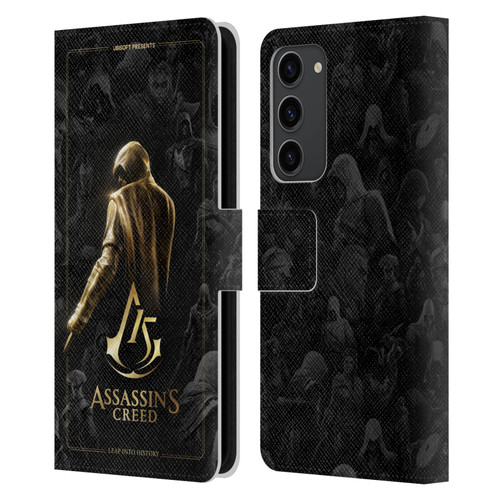 Assassin's Creed 15th Anniversary Graphics Key Art Leather Book Wallet Case Cover For Samsung Galaxy S23+ 5G