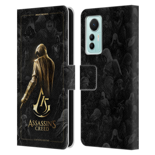 Assassin's Creed 15th Anniversary Graphics Key Art Leather Book Wallet Case Cover For Xiaomi 12 Lite