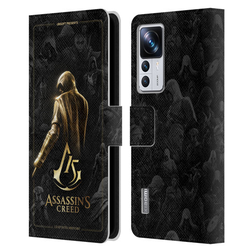 Assassin's Creed 15th Anniversary Graphics Key Art Leather Book Wallet Case Cover For Xiaomi 12T Pro