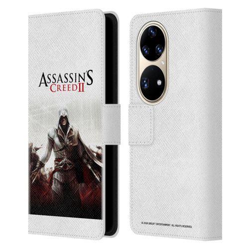 Assassin's Creed II Key Art Ezio 2 Leather Book Wallet Case Cover For Huawei P50 Pro