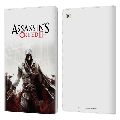 Assassin's Creed II Key Art Ezio 2 Leather Book Wallet Case Cover For Apple iPad mini 4