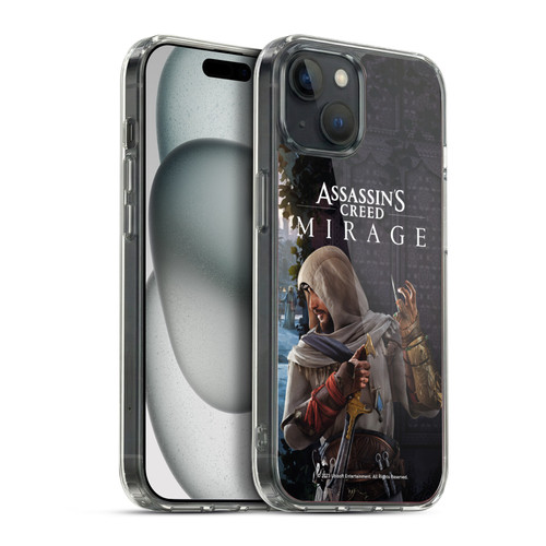 Assassin's Creed Mirage Graphics Basim Poster Soft Gel Case for Apple iPhone 15 Plus & MagSafe