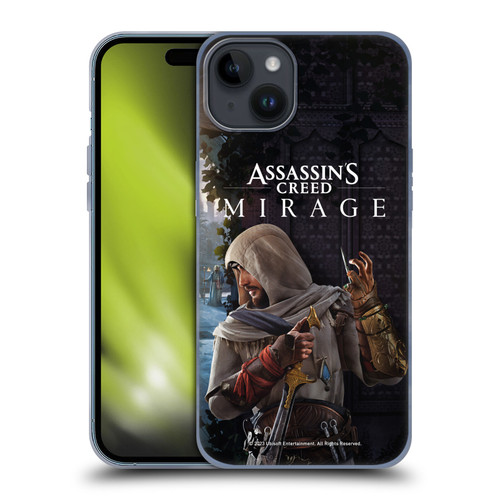 Assassin's Creed Graphics Basim Poster Soft Gel Case for Apple iPhone 15 Plus