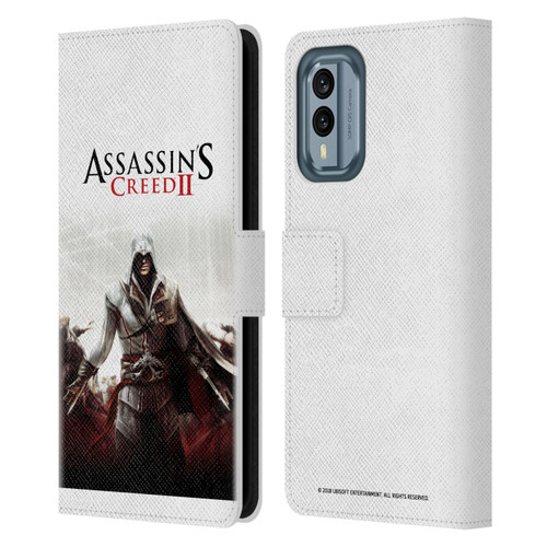 Assassin's Creed II Key Art Ezio 2 Leather Book Wallet Case Cover For Nokia X30