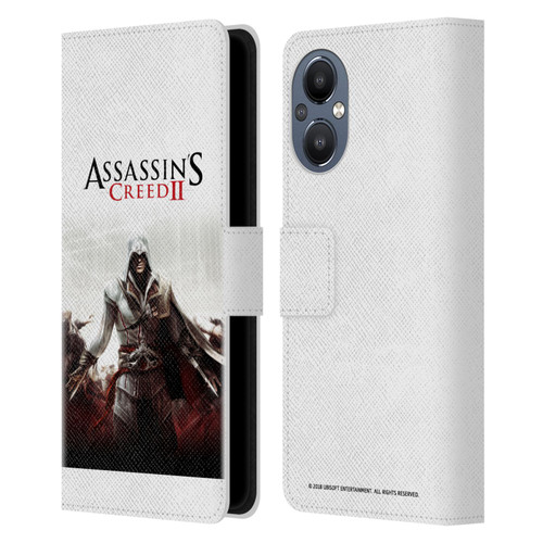 Assassin's Creed II Key Art Ezio 2 Leather Book Wallet Case Cover For OnePlus Nord N20 5G