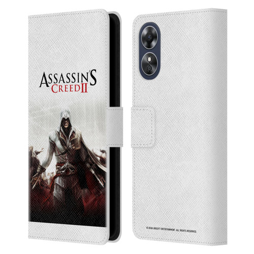 Assassin's Creed II Key Art Ezio 2 Leather Book Wallet Case Cover For OPPO A17