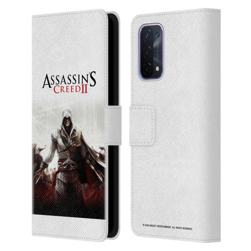 Assassin's Creed II Key Art Ezio 2 Leather Book Wallet Case Cover For OPPO A54 5G
