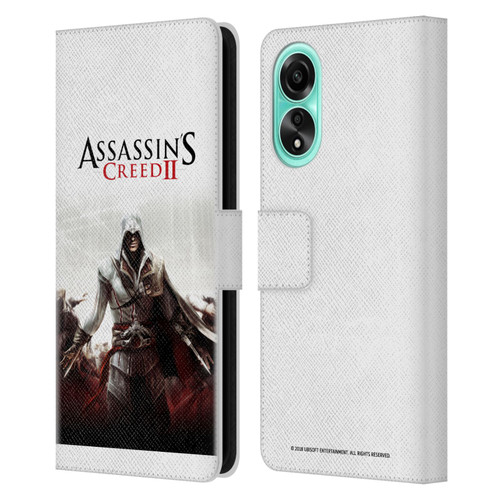 Assassin's Creed II Key Art Ezio 2 Leather Book Wallet Case Cover For OPPO A78 5G