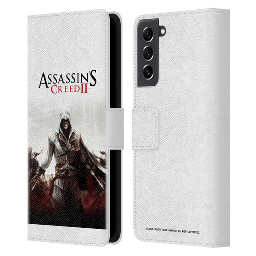 Assassin's Creed II Key Art Ezio 2 Leather Book Wallet Case Cover For Samsung Galaxy S21 FE 5G