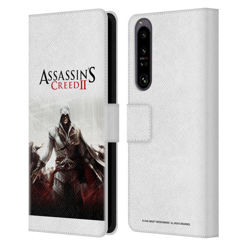 Assassin's Creed II Key Art Ezio 2 Leather Book Wallet Case Cover For Sony Xperia 1 IV