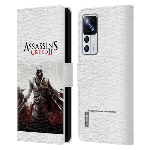 Assassin's Creed II Key Art Ezio 2 Leather Book Wallet Case Cover For Xiaomi 12T Pro