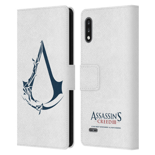 Assassin's Creed III Logos Geometric Leather Book Wallet Case Cover For LG K22