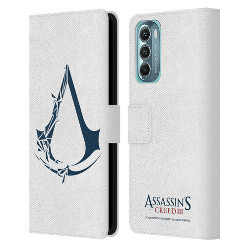Assassin's Creed III Logos Geometric Leather Book Wallet Case Cover For Motorola Moto G Stylus 5G (2022)