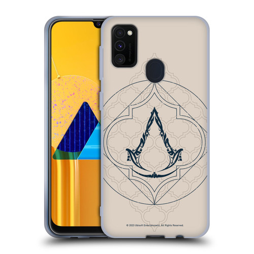 Assassin's Creed Graphics Crest Soft Gel Case for Samsung Galaxy M30s (2019)/M21 (2020)