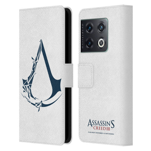Assassin's Creed III Logos Geometric Leather Book Wallet Case Cover For OnePlus 10 Pro