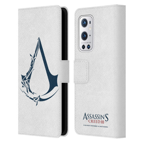 Assassin's Creed III Logos Geometric Leather Book Wallet Case Cover For OnePlus 9 Pro