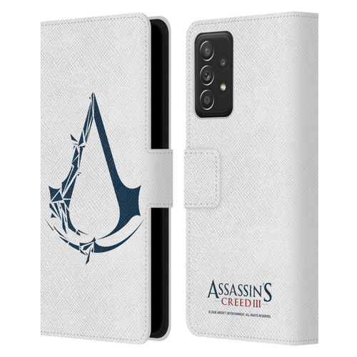 Assassin's Creed III Logos Geometric Leather Book Wallet Case Cover For Samsung Galaxy A53 5G (2022)