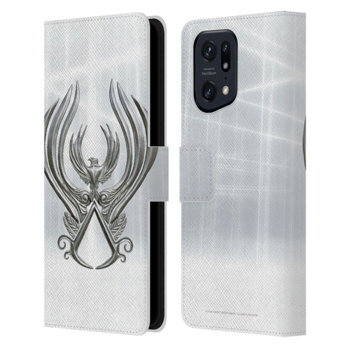 Assassin's Creed Brotherhood Logo Main Leather Book Wallet Case Cover For OPPO Find X5 Pro