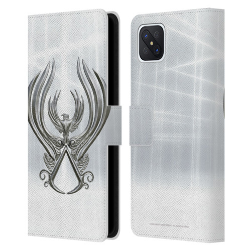 Assassin's Creed Brotherhood Logo Main Leather Book Wallet Case Cover For OPPO Reno4 Z 5G