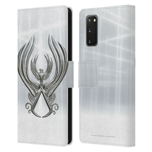 Assassin's Creed Brotherhood Logo Main Leather Book Wallet Case Cover For Samsung Galaxy S20 / S20 5G