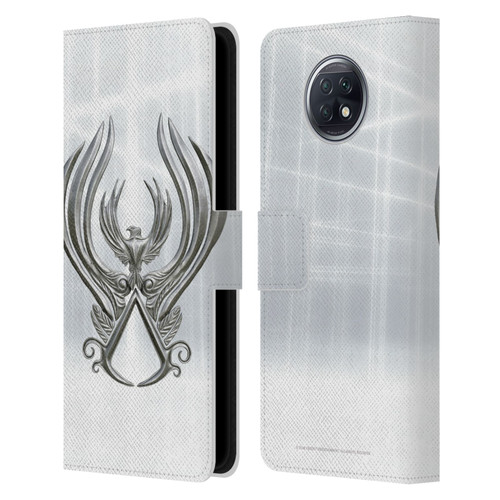 Assassin's Creed Brotherhood Logo Main Leather Book Wallet Case Cover For Xiaomi Redmi Note 9T 5G