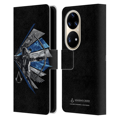 Assassin's Creed Legacy Character Artwork Bow Leather Book Wallet Case Cover For Huawei P50 Pro