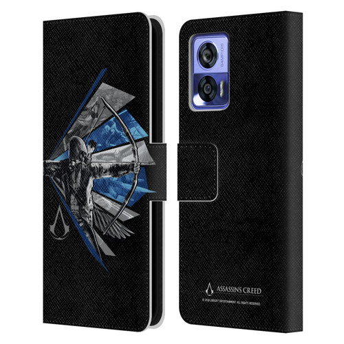 Assassin's Creed Legacy Character Artwork Bow Leather Book Wallet Case Cover For Motorola Edge 30 Neo 5G