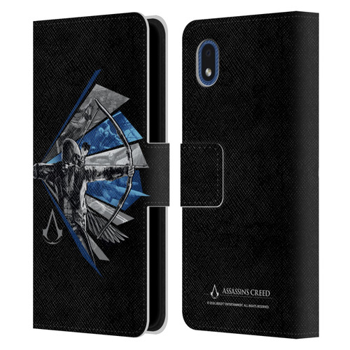 Assassin's Creed Legacy Character Artwork Bow Leather Book Wallet Case Cover For Samsung Galaxy A01 Core (2020)