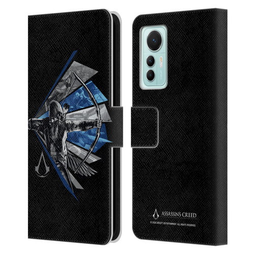 Assassin's Creed Legacy Character Artwork Bow Leather Book Wallet Case Cover For Xiaomi 12 Lite