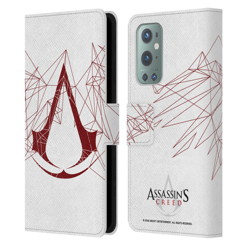 Assassin's Creed Logo Geometric Leather Book Wallet Case Cover For OnePlus 9