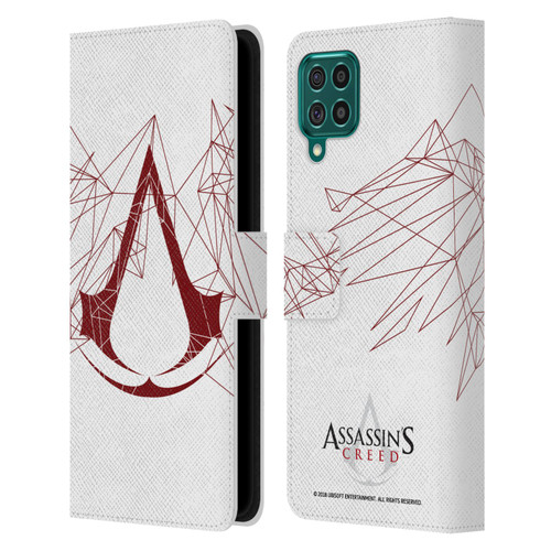 Assassin's Creed Logo Geometric Leather Book Wallet Case Cover For Samsung Galaxy F62 (2021)