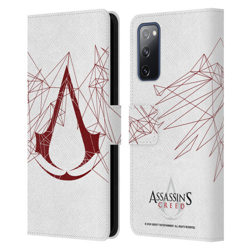 Assassin's Creed Logo Geometric Leather Book Wallet Case Cover For Samsung Galaxy S20 FE / 5G