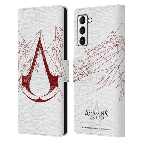 Assassin's Creed Logo Geometric Leather Book Wallet Case Cover For Samsung Galaxy S21+ 5G