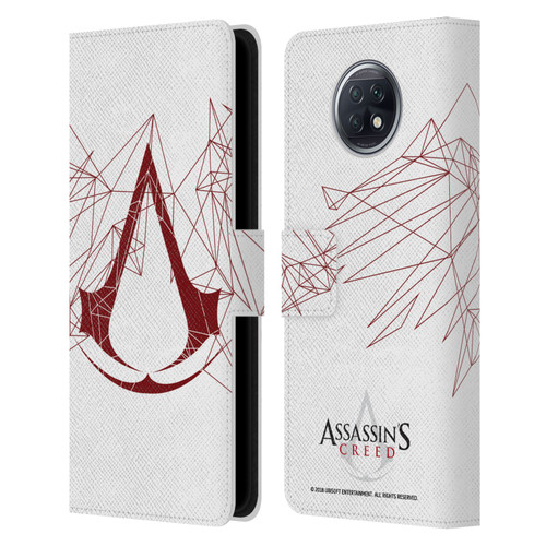 Assassin's Creed Logo Geometric Leather Book Wallet Case Cover For Xiaomi Redmi Note 9T 5G