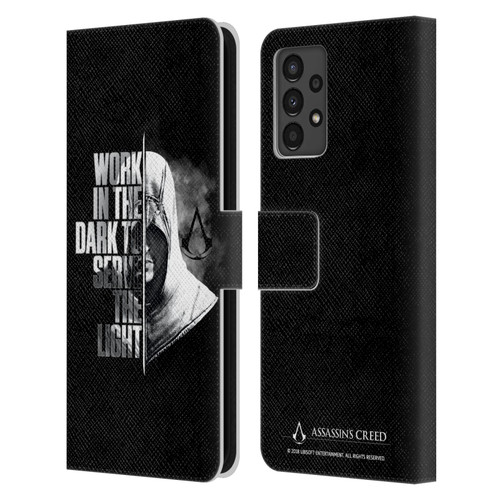 Assassin's Creed Legacy Typography Half Leather Book Wallet Case Cover For Samsung Galaxy A13 (2022)