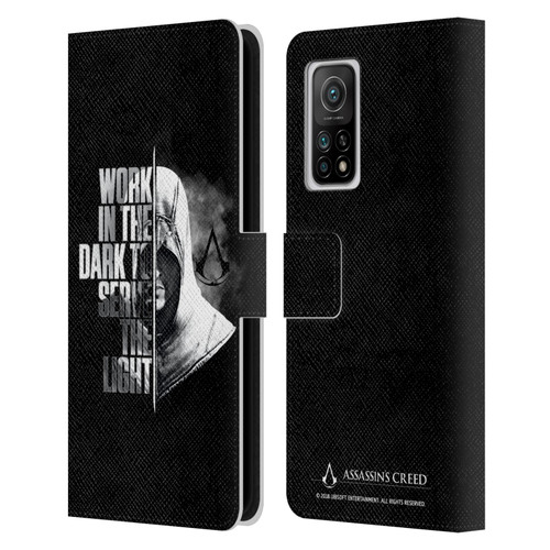 Assassin's Creed Legacy Typography Half Leather Book Wallet Case Cover For Xiaomi Mi 10T 5G